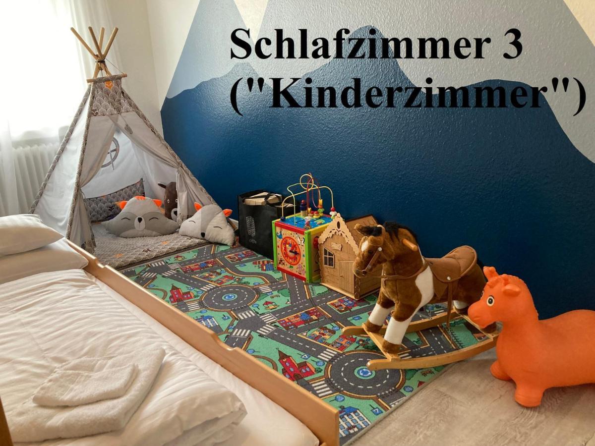 4-Zimmer Kinderfreundliche Ferienwohnung Friedrichshafen Kültér fotó
